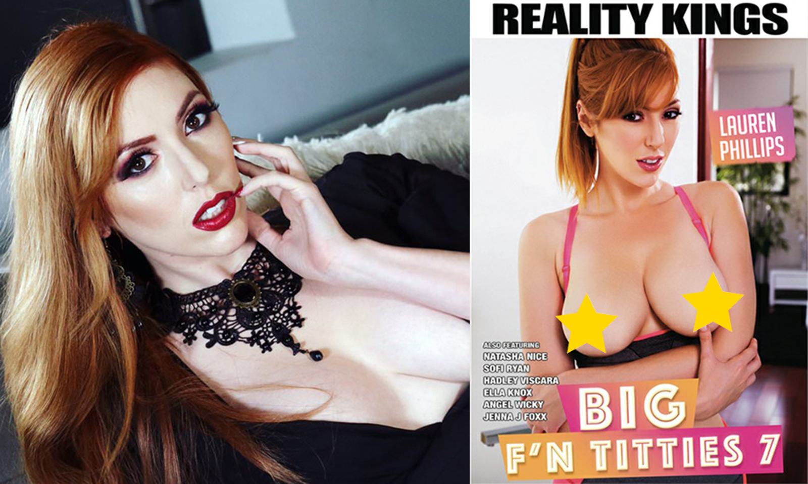 Lauren Phillips Goes All Tits Out on New Reality Kings Cover