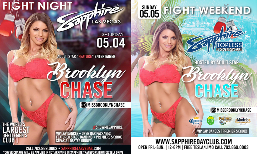 Brooklyn Chase Heads to Sin City to Feature at Sapphire