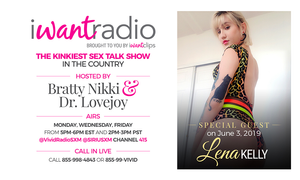 Performer Lena Kelly to Appear June 3 on iWantRadio