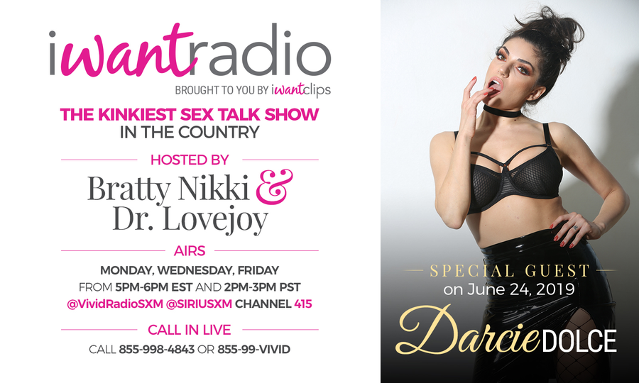Darcie Dolce To Guest On iWantRadio Show This Monday