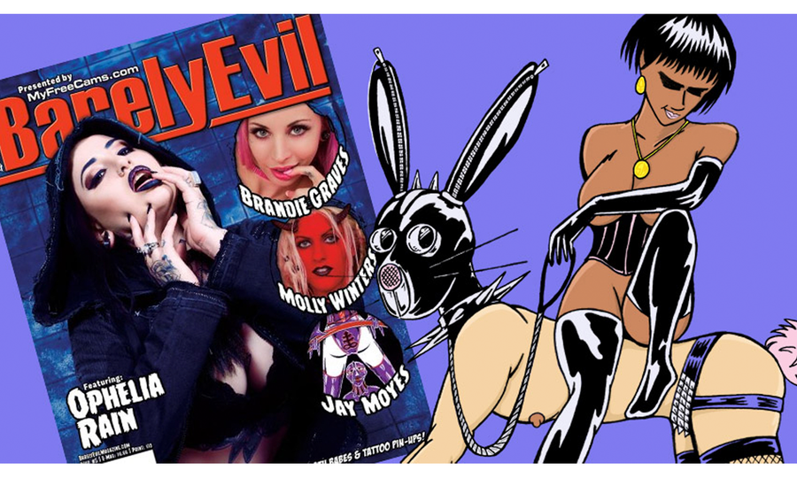 Fetish Artist Featured in Latest Issue of Barely Evil