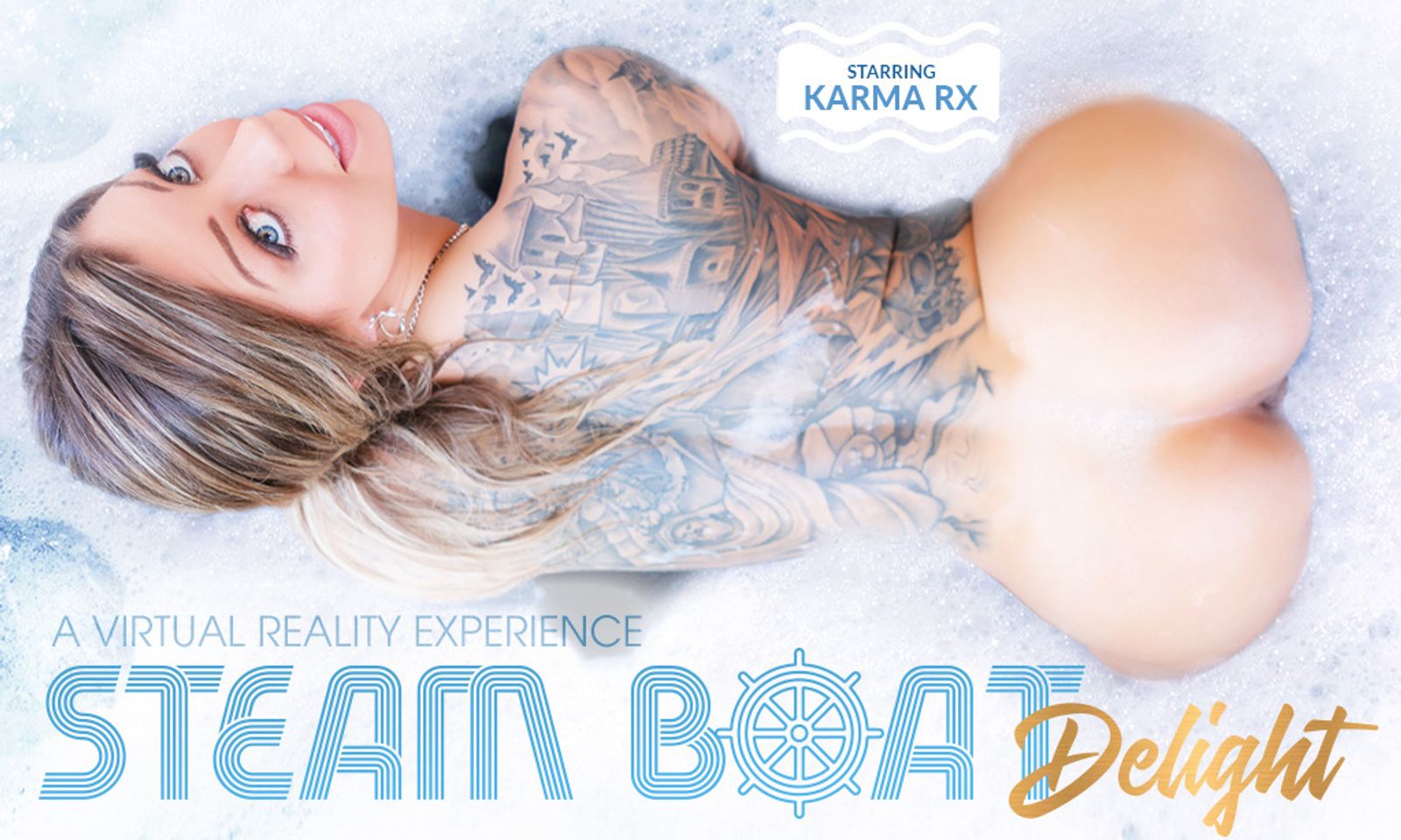 Sexy Karma Rx BJs Users in the Bath in New VR Bangers Scene