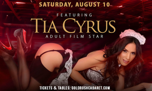 Tia Cyrus Performs at Gold Rush Cabaret in Miami