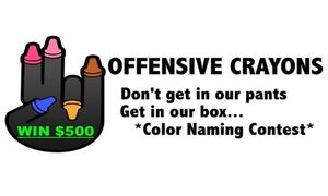 Who'll Win the Offensive Crayons Color Naming Contest?