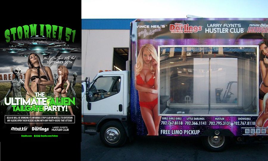 When Facebookers Storm Area 51 In Sept., Strippers Will Be There