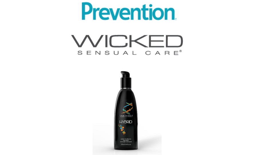 Prevention Magazine Names Wicked Sensual Care Best Personal Lube