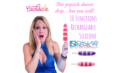 Dallas Novelty Stocking XR Brands' Cocksicle Popsicle Vibrator