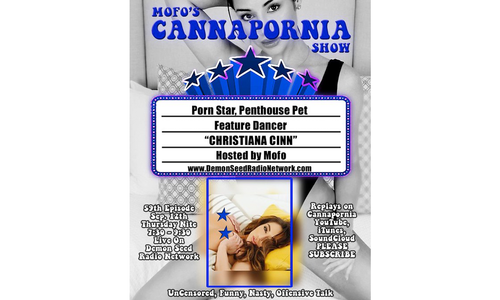 Mofo's CannaPornia Show Welcomes Christiana Cinn Tonight