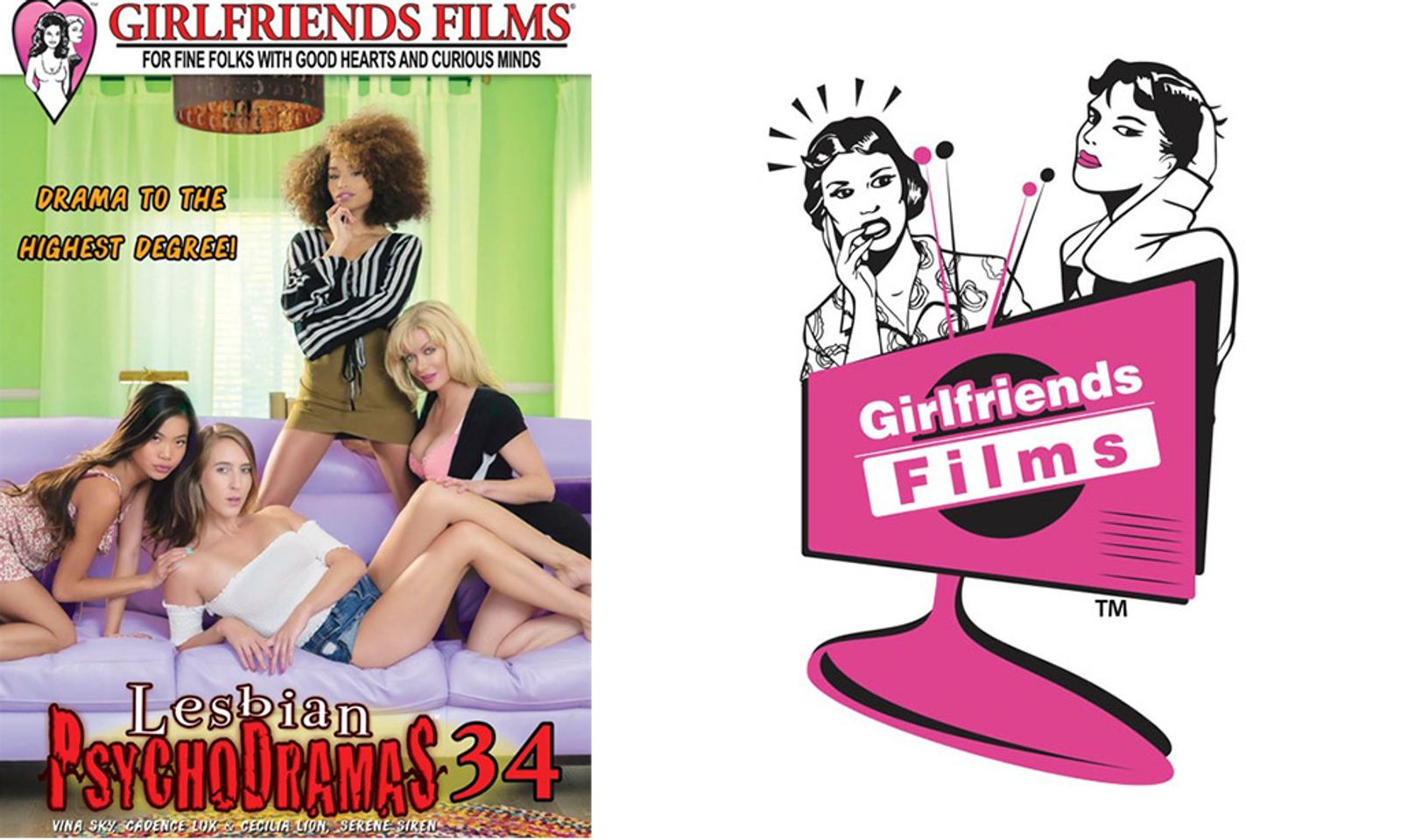 Emotions Run High in Girlfriends' ‘Lesbian Psychodramas 34’