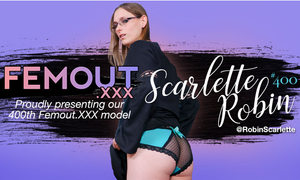 Grooby’s Femout.xxx Celebrates Its 400th Model Scarlette Robin