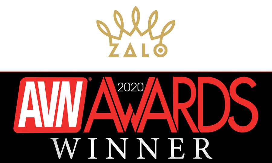Zalo Wins Best Pleasure Product Manufacturer - Small AVN Award