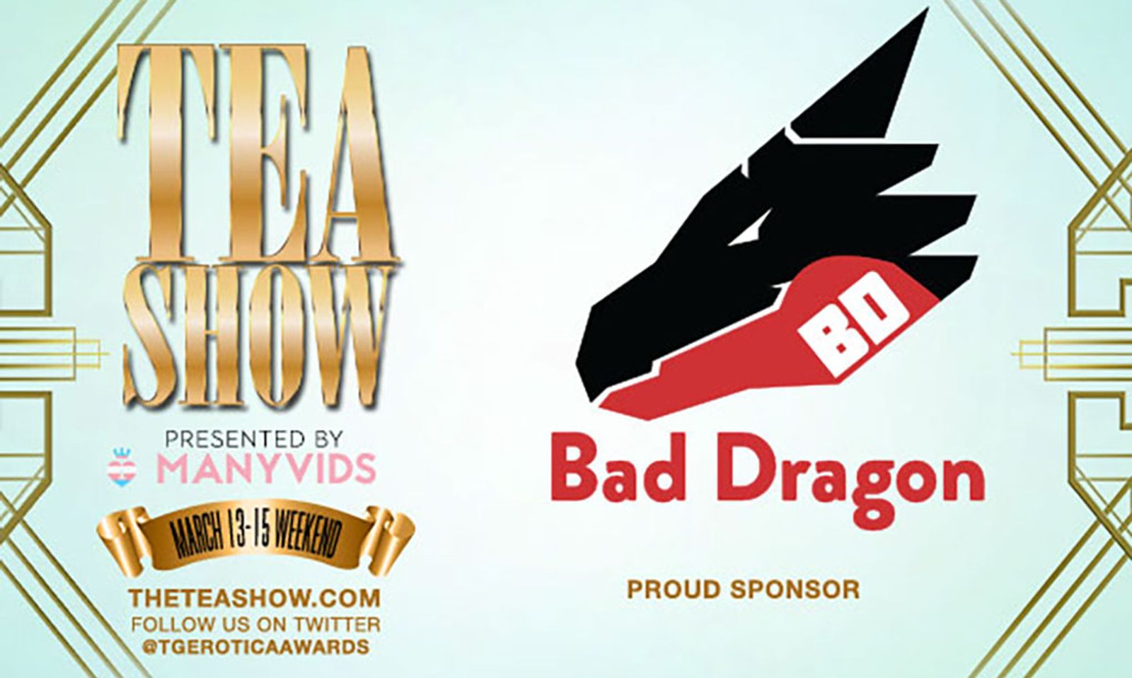 The 2020 TEAs' ‘Best Solo Performer’ Sponsor Is... Bad Dragon!
