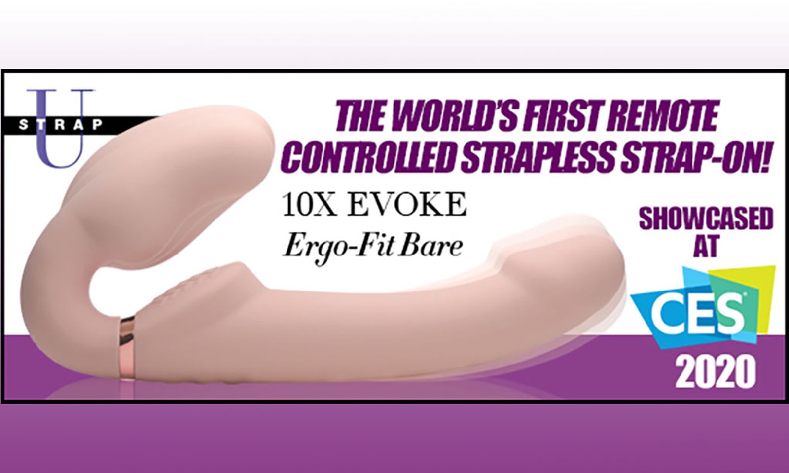 XR Brands' Ergo-Fit Strapless Strap-On Scored CES Sex Tech Points