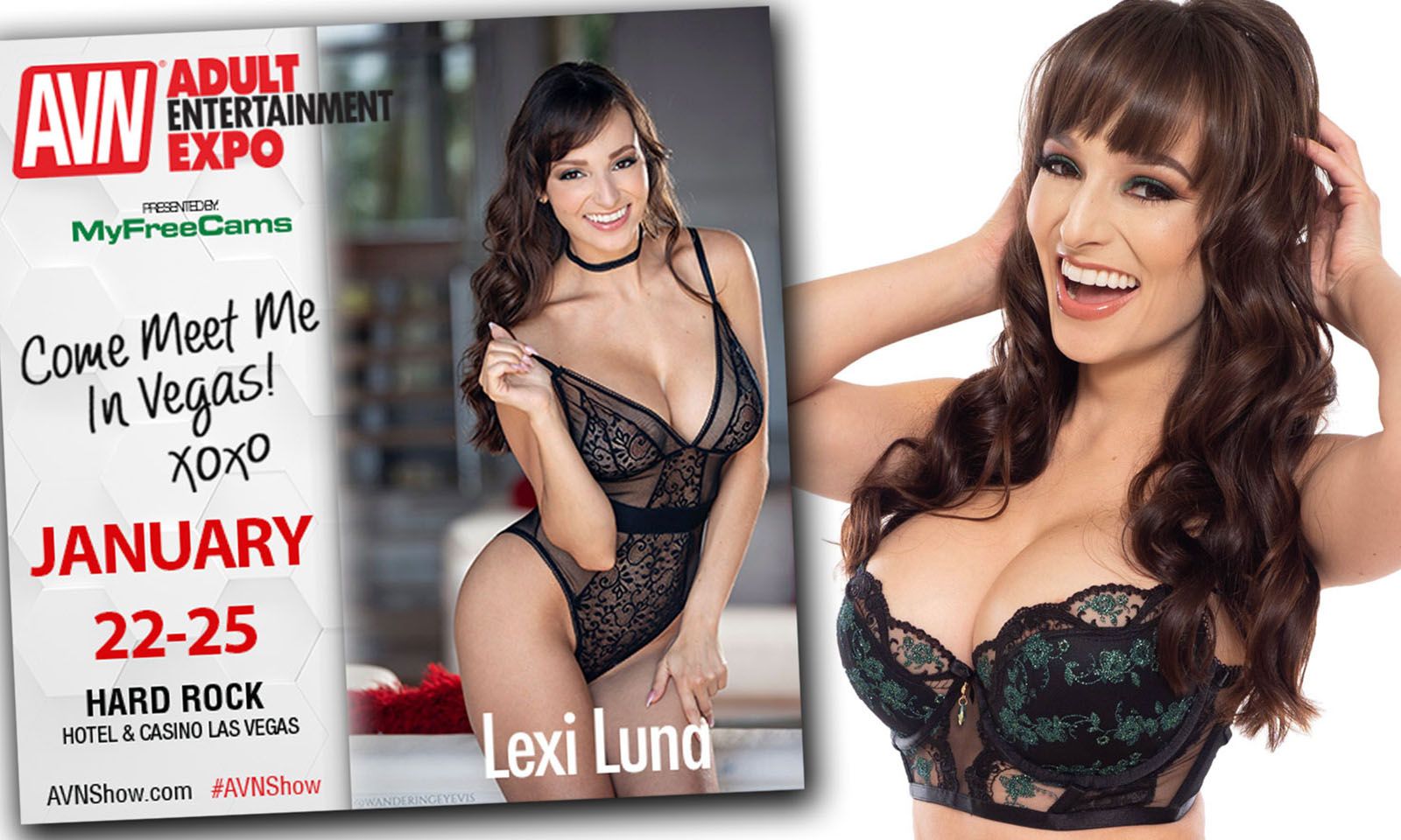 Top MILF Lexi Luna To Meet Fans, Sign Autographs At AEE