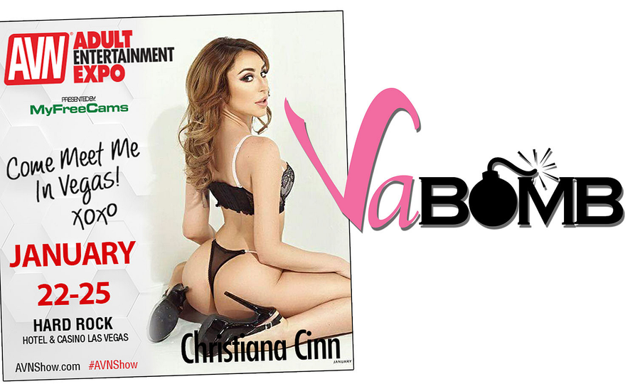 Christiana Cinn Debuts VaBomb at the AVN Novelty Expo