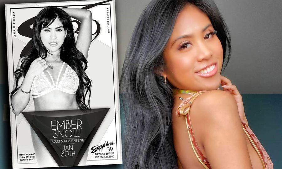 Ember Snow To Feature At NYC's Sapphire 39 Tonight