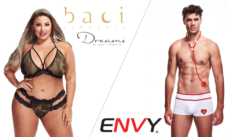 New Costumes from Baci, Envy Shipping from Xgen Products