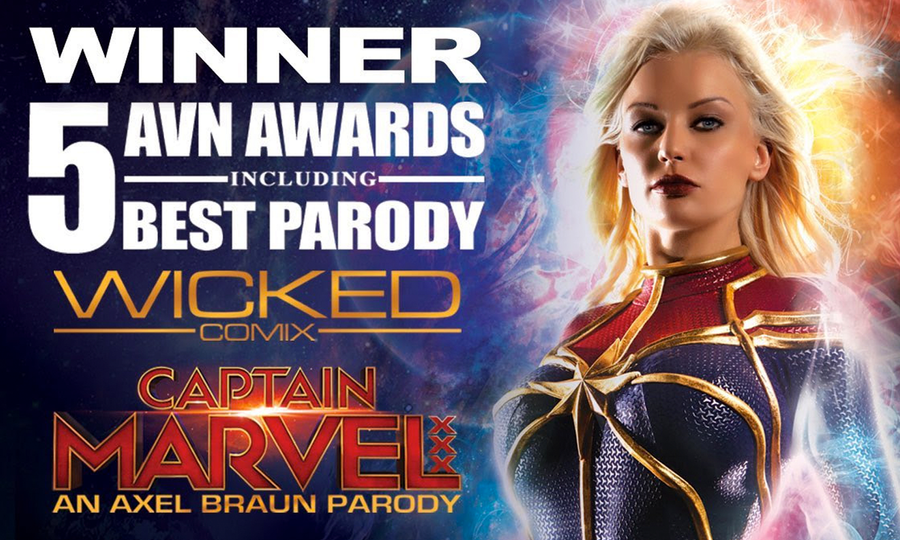 ‘Captain Marvel XXX: An Axel Braun Parody' Wins 5 AVN Awards