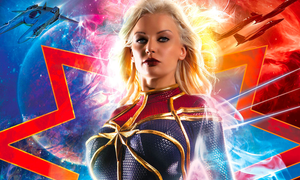 Kenzie Taylor Receives AVN Award For Captain Marvel XXX TS Scene