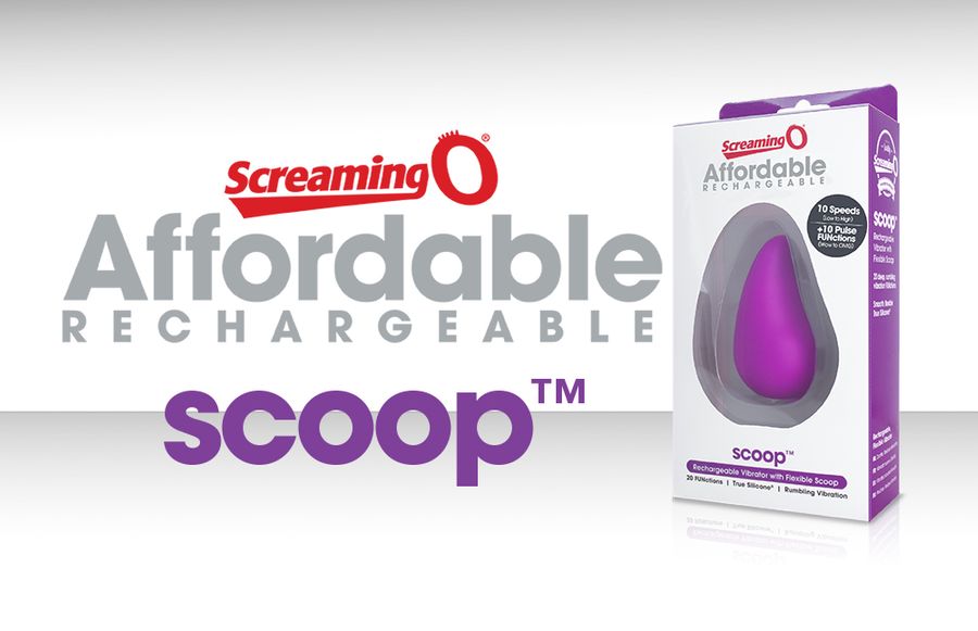 Screaming O Debuts Affordable Rechargeable Scoop Vibe