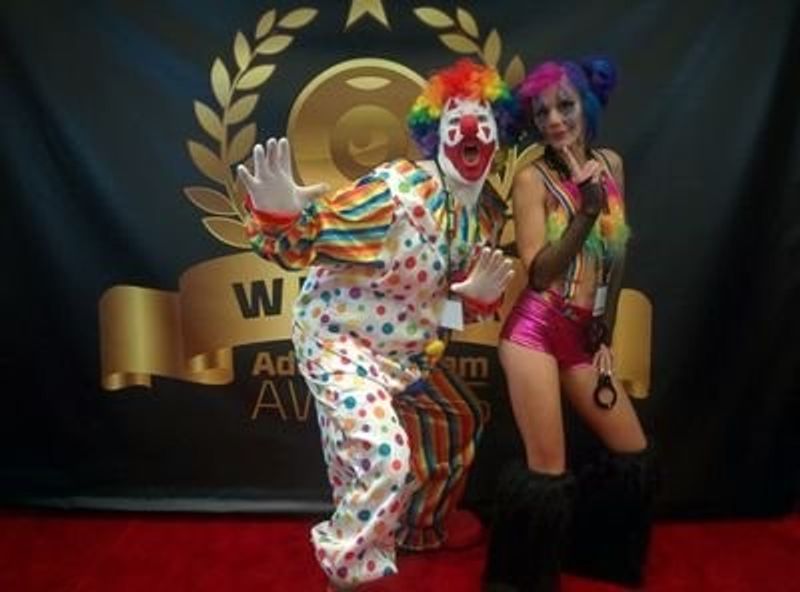 Pervy the Clown & Kinky Candy in partyroomxxx